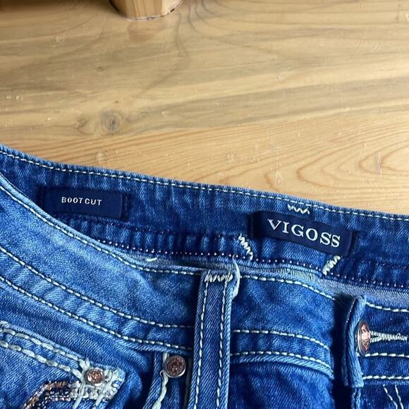 Vigoss Heritage Fit Bootcut Jeans Women's 8 - Picture 8 of 13